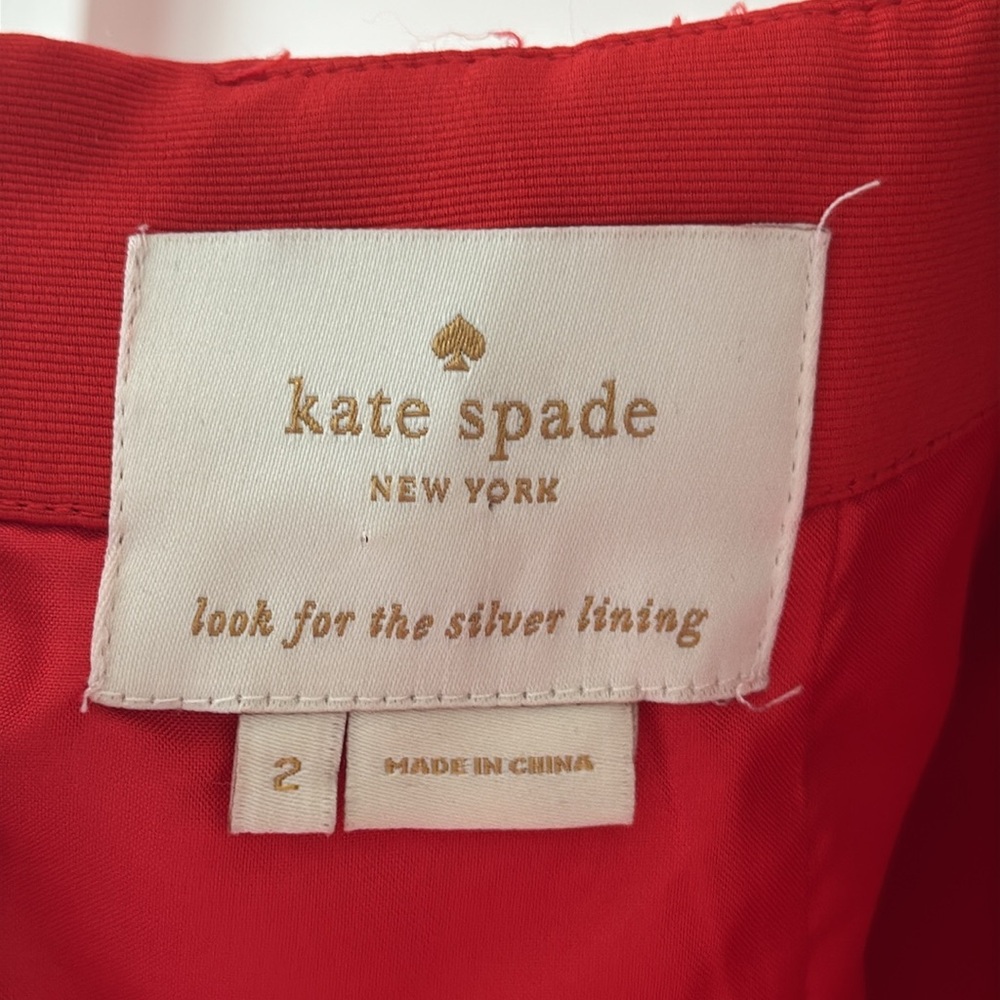Kate Spade Red Mini Dress - Picture 6 of 7